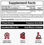 Nootropics Depot Cianidina 3-Glucósido 125mg | 180 Cápsulas | Extracto de Arroz Negro