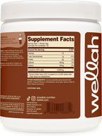 Wellah Colostrum Sabor Mocha Latte (50 raciones) - Endulzado con Stevia, 3g de Calostro por Ración, Complemento Alimenticio