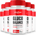 Vitaflow Balance Support Supplement Capsules (5 Pack) - Complemento Alimenticio con Ingredientes Naturales, 300 Cápsulas