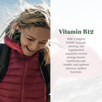 Global Healing Center Vitamina B12 Sublingual 5000 mcg - Suplemento Líquido Orgánico