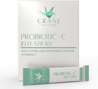 PROBIOTIC-C Jelly Sticks – Bifidobacterium y Vitamina C | 10 Billion UFC | Sin Gluten, Vegano, Sin Azúcar
