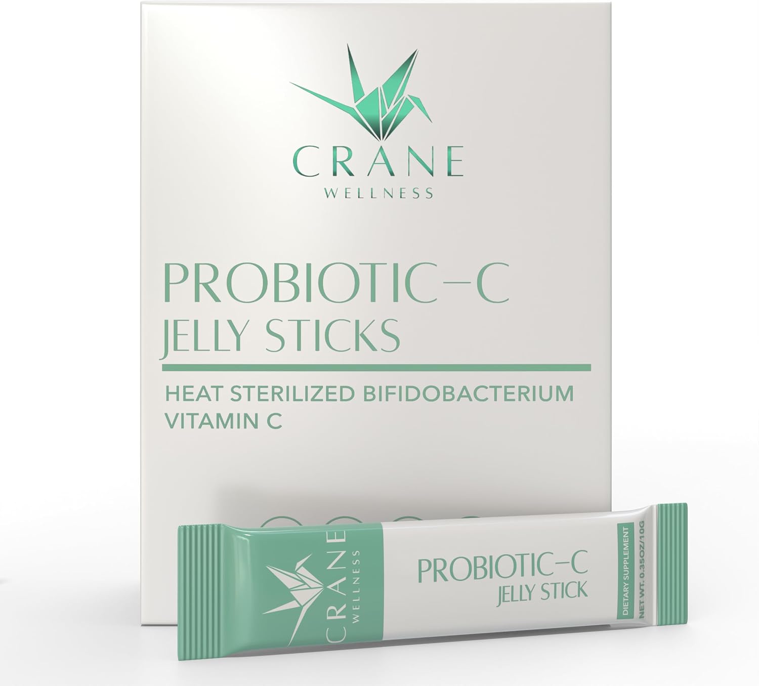 PROBIOTIC-C Jelly Sticks – Bifidobacterium y Vitamina C | 10 Billion UFC | Sin Gluten, Vegano, Sin Azúcar