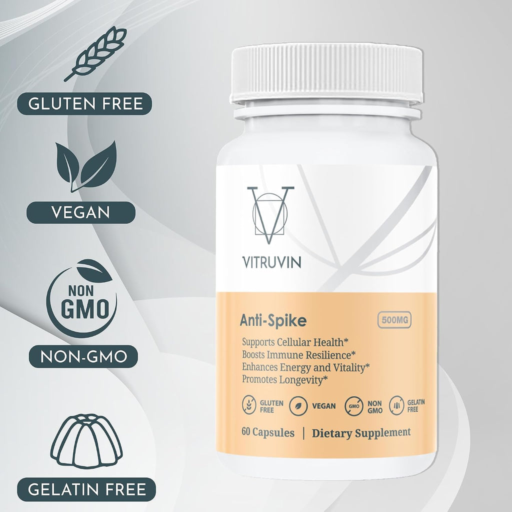 VITRUVIN Suplemento Nutricional Anti-Spike – Pack de 3 Botellas