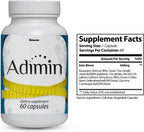 Adimin Advanced Formula - Suplemento Multivitamínico y Mineral, 2 Paquetes (60 Días de Suministro)