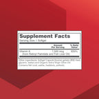 PROTOCOL FOR LIFE BALANCE Vitamina A 25.000 UI - 100 Cápsulas Blandas
