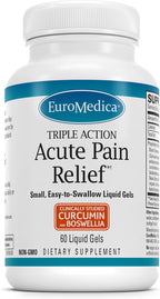 Euromedica Triple Action - 60 Softgels - Curcumina y Boswellia - No Transgénico