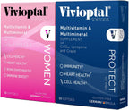 Vivioptal Multivitamínico para Hombre y Mujer, 60 Cápsulas (30+30)