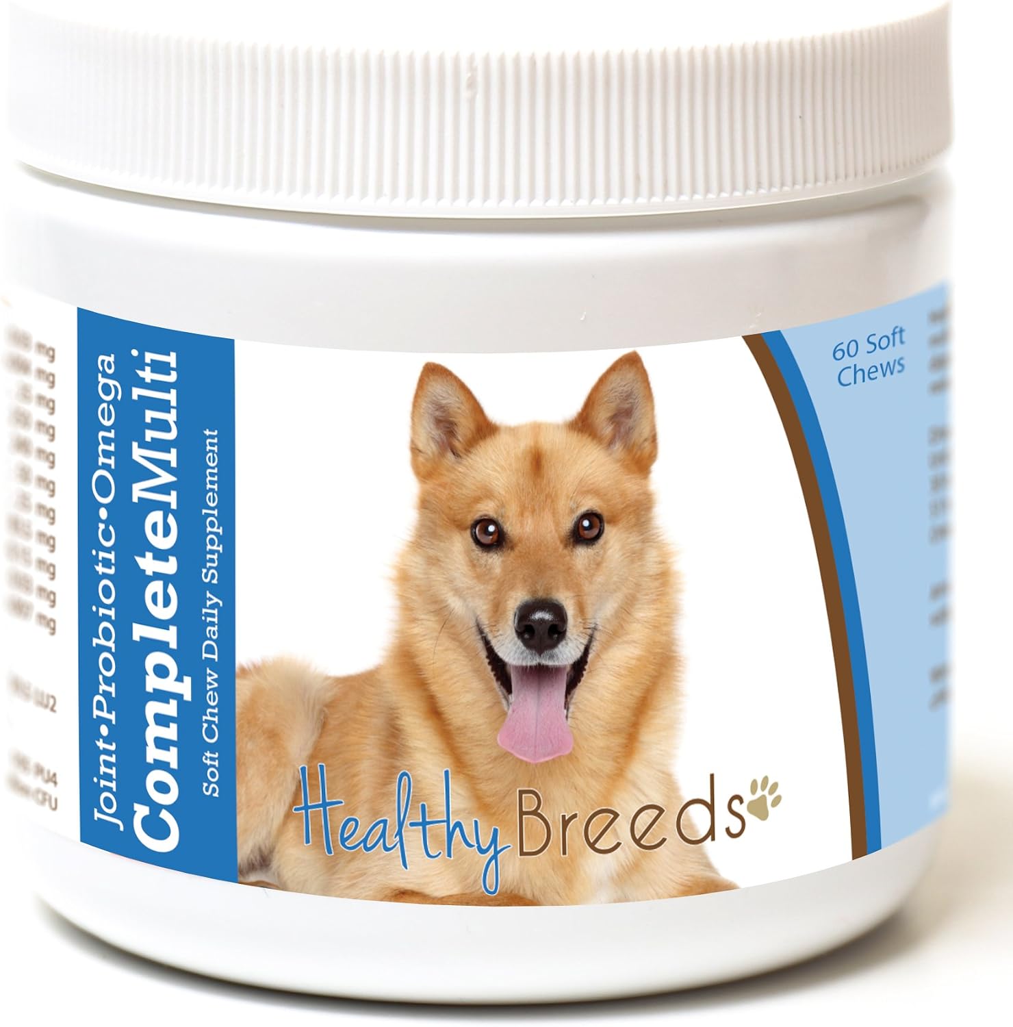 Healthy Breeds Finnish Spitz All in One Multivitamin Soft Chew 60 uds