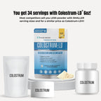 Colostrum-LD Liposomal Delivery - Calostro en Polvo - Sin Gluten, Bajo en Lactosa - 34 Dosis - Sovereign Laboratories - 170 g Vainilla