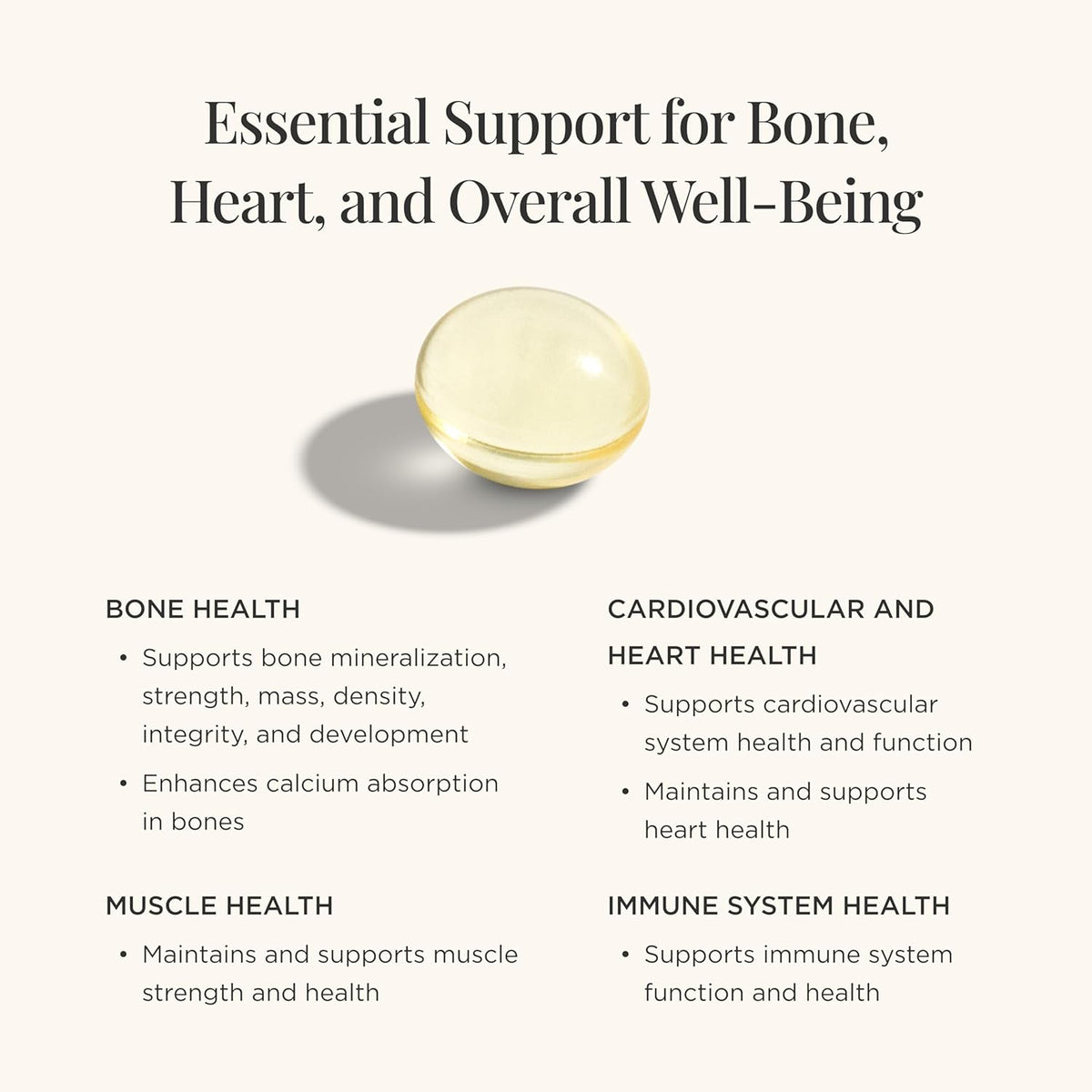 JSHealth Vitamina D3 1000 UI - 60 – Contribuye al mantenimiento de los huesos en condiciones normales. – Image 3