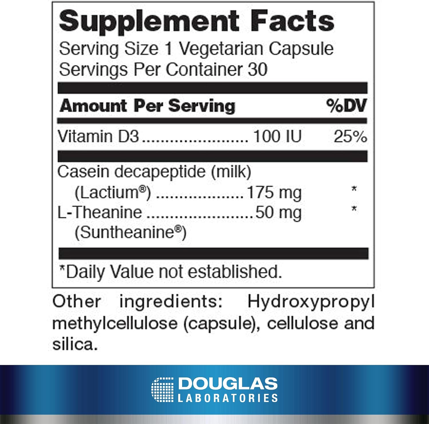 Douglas Laboratories Sereniten Plus | Apoya el metabolismo, el manejo del estrés, el sueño y la regulación del cortisol | 30 cápsulas