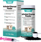 Carbón Activado para Perros, Gatos y Mascotas (Polvo, 227 g)