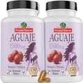 Peruvian Naturals Aguaje Cápsulas para Mujeres, 300 Comprimidos – Curvas Naturales para la Salud Femenina, Fruta Buriti, No-GMO, Vegano, Pack de 2