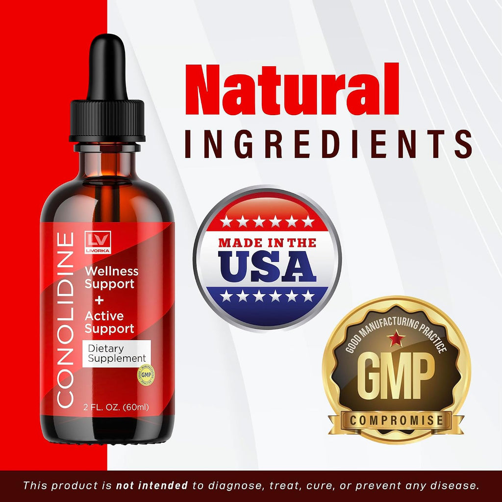 Conolidine Drops - Complemento Alimenticio en Gotas