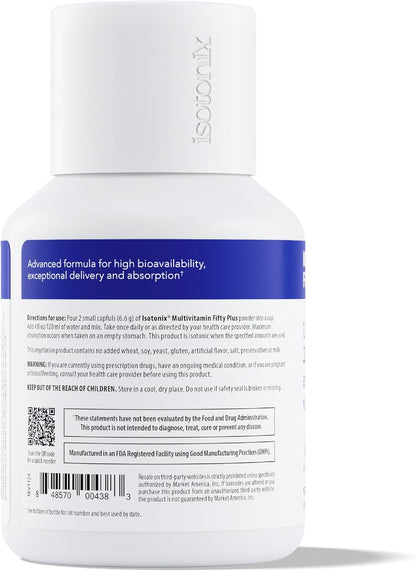 Isotonix Multivitamin Fifty Plus – – Vitamina C : contribuye al funcionamiento normal del sistema inmunitario y a – Image 8