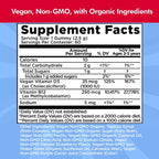 Gominolas de Vitamina D3 y B12 de Dr. Danielle | Suplemento Vegano para Adultos y Niños | 1000 UI de D3 + 250 mcg de B12 | 60 Gominolas (2 Meses)