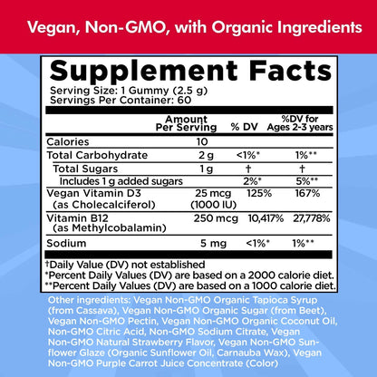 Gominolas de Vitamina D3 y B12 de Dr. – El funcionamiento normal de los músculos. – Image 4