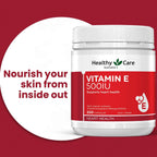 Healthy Care Vitamin E 500IU 200 Capsules