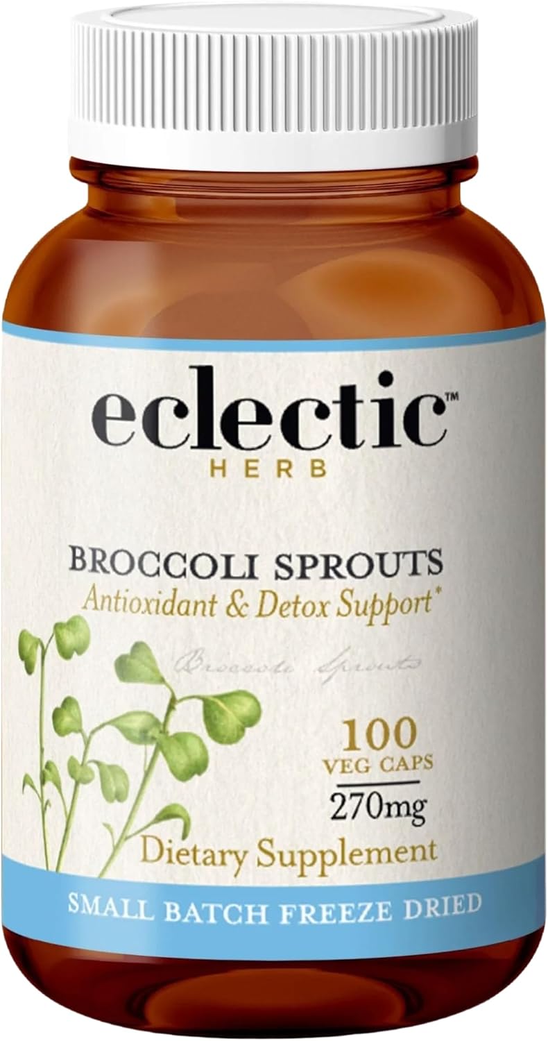 Cápsulas de Brotes de Brócoli Ecológicos - 270 mg (100 cápsulas)