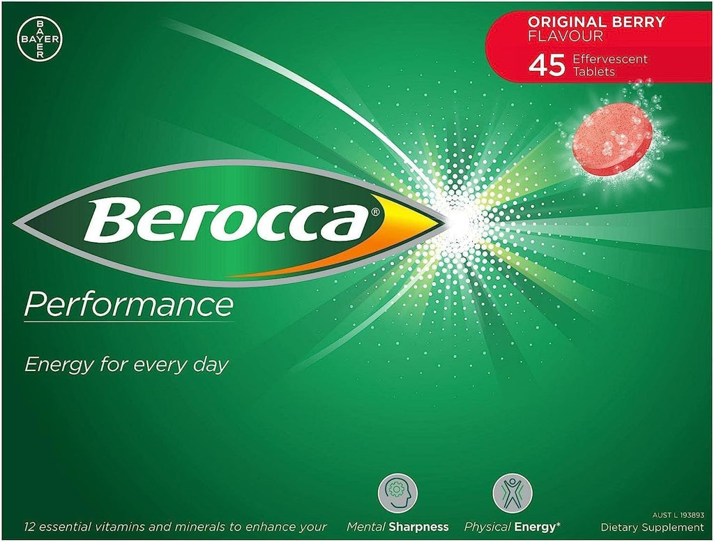 Berocca Performance Original 45 Comprimidos Efervescentes