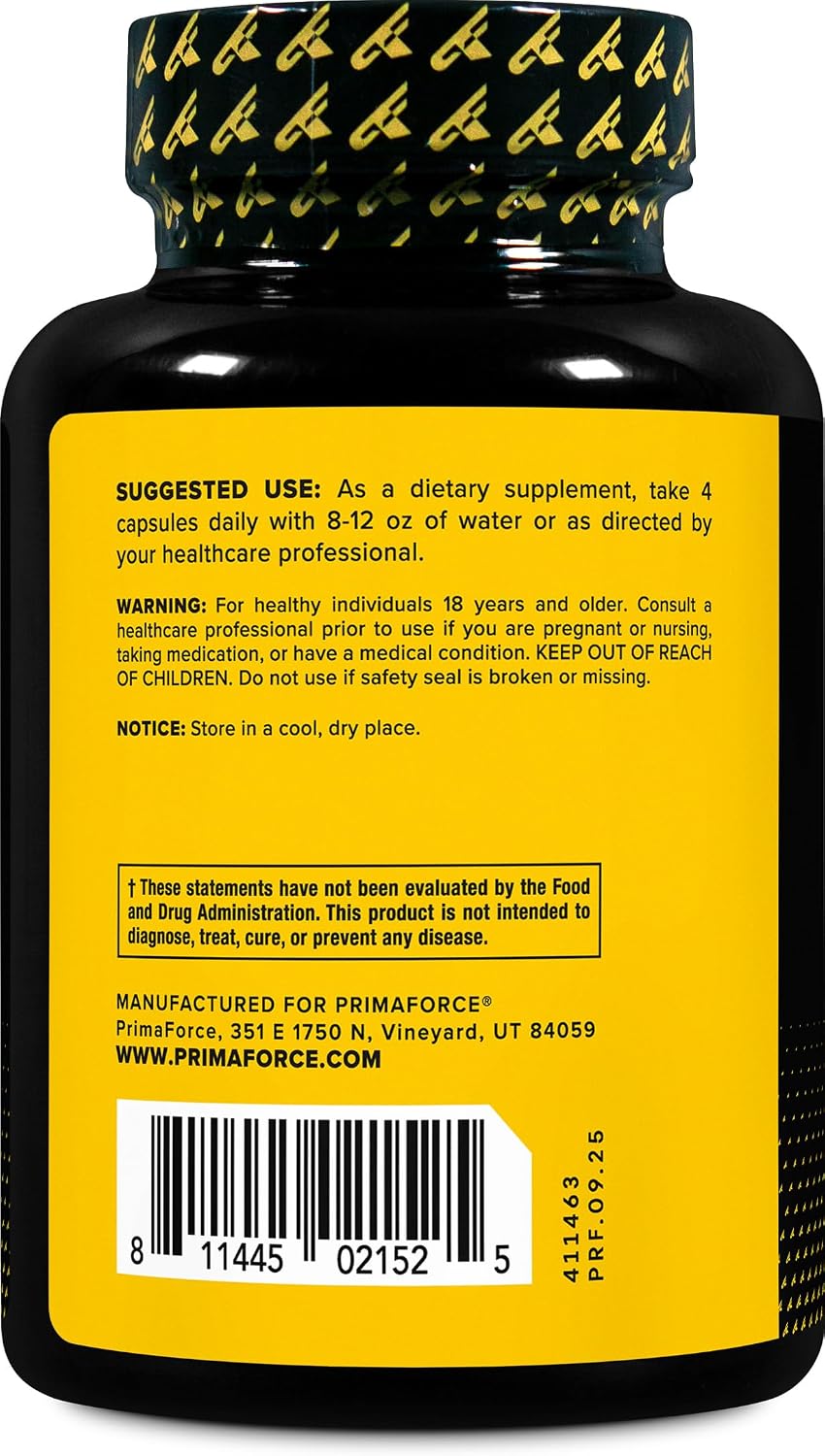 Primaforce Fosfatidilserina (400mg), 120 Cápsulas, 30 Dosis