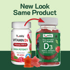 YUM-V'S Vitamina D3 Gummies 5000 IU – 60 Gominolas