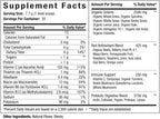 ES FIT Super Greens Powder - Mezcla de Superalimentos Rojos y Verdes con Antioxidantes, Vitaminas B, Ingredientes Orgánicos y Enzimas Digestivas