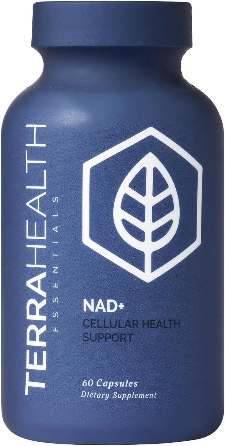Terra Health Essentials NAD+ - Energía Celular, Reparación Metabólica y Envejecimiento Saludable - 30 Días