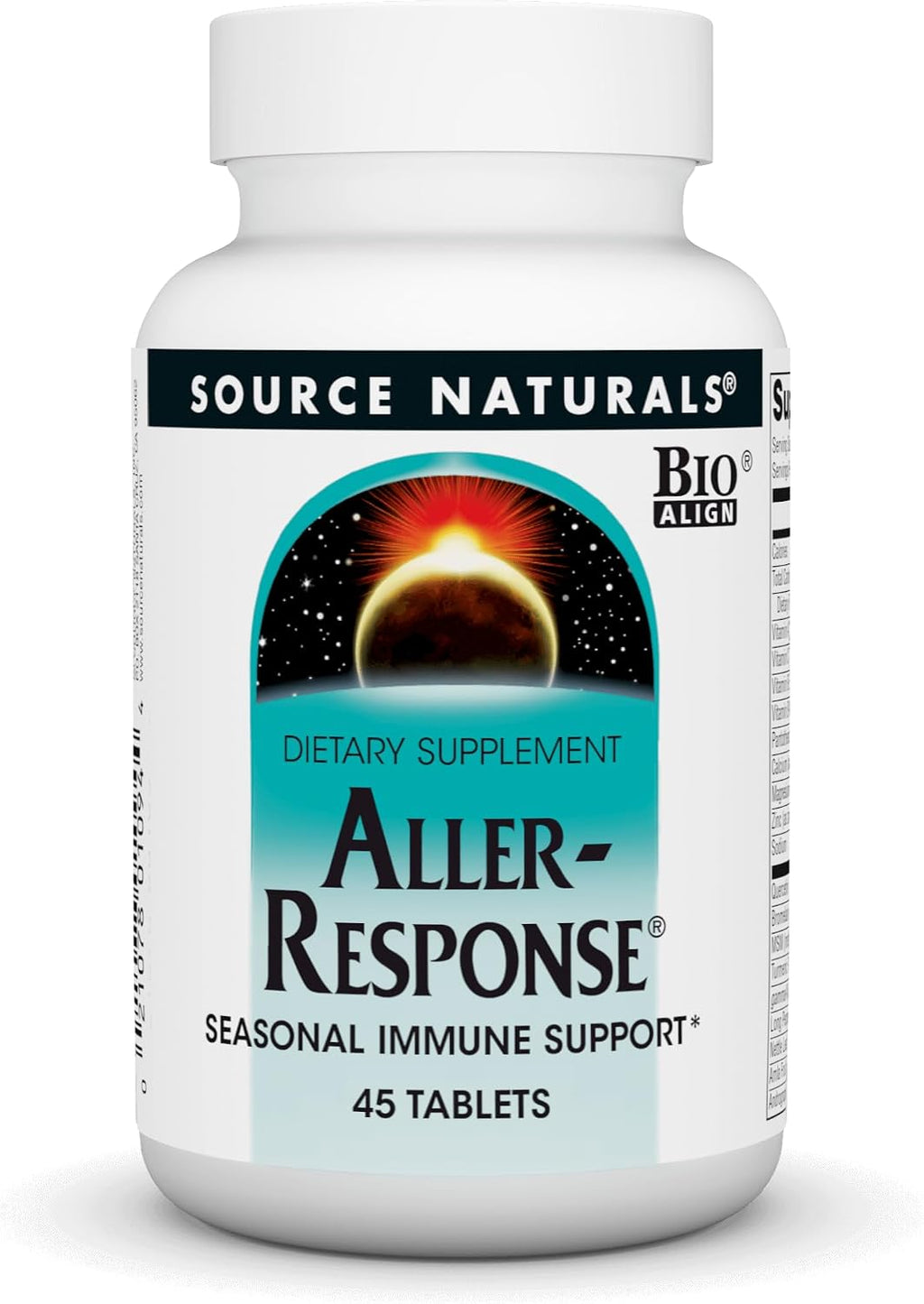 Source Naturals Aller-Response, Apoyo Inmunológico Estacional – 45 Comprimidos