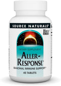Source Naturals Aller-Response, Apoyo Inmunológico Estacional – 45 Comprimidos