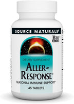 Source Naturals Aller-Response, Apoyo Inmunológico Estacional – 45 Comprimidos