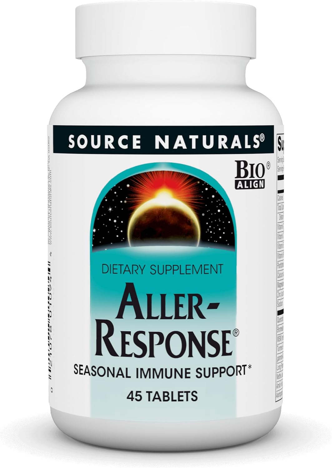 Source Naturals Aller-Response, Apoyo Inmunitario Estacional - 30 Comprimidos