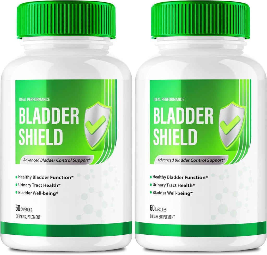 Bladder Shield Cápsulas - Suplemento para el Control de la Vejiga (2 Paquetes)