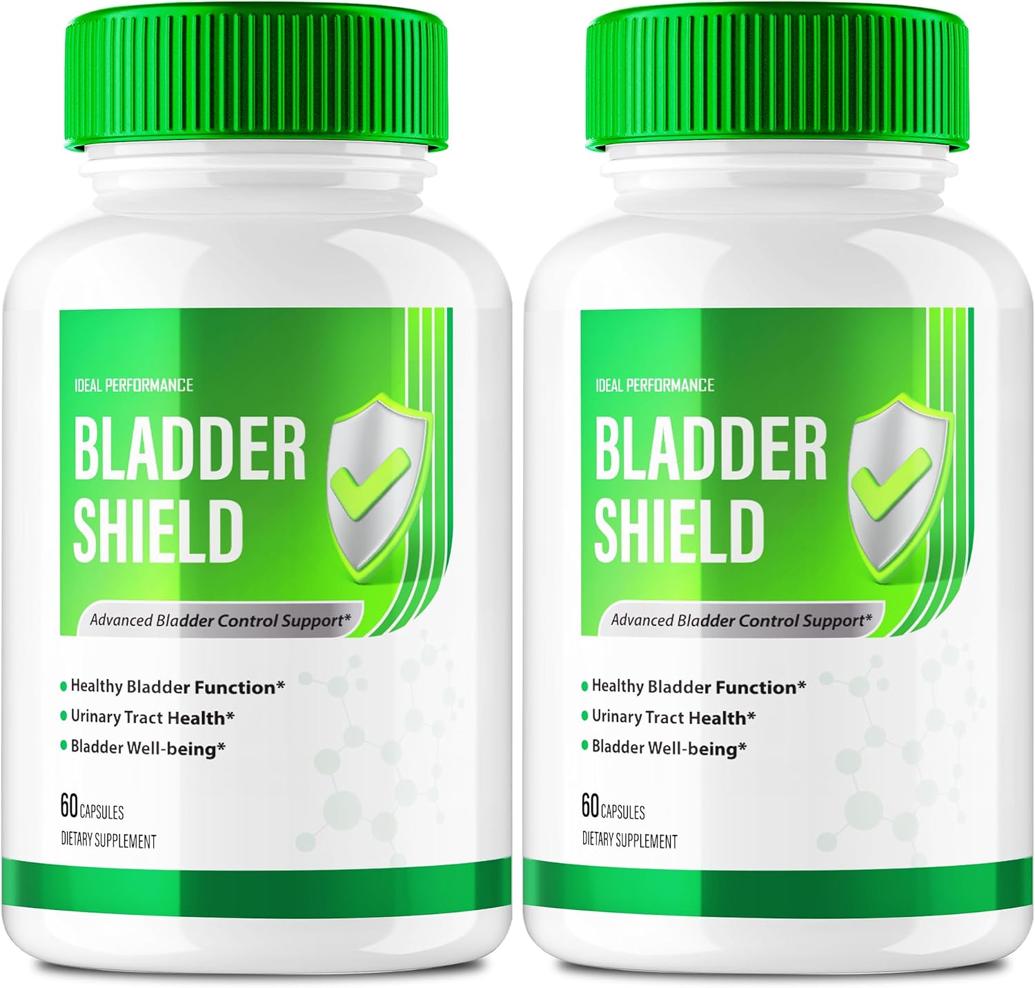 Bladder Shield Cápsulas - Suplemento para el Control de la Vejiga (2 Paquetes)