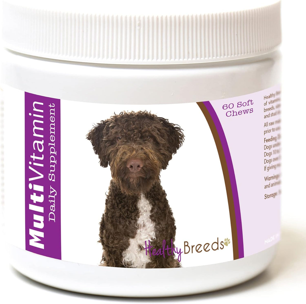 Healthy Breeds Lagotti Romagnoli – Piel y pelo saludables: Las vitaminas del grupo B y los antioxidantes – Image 1