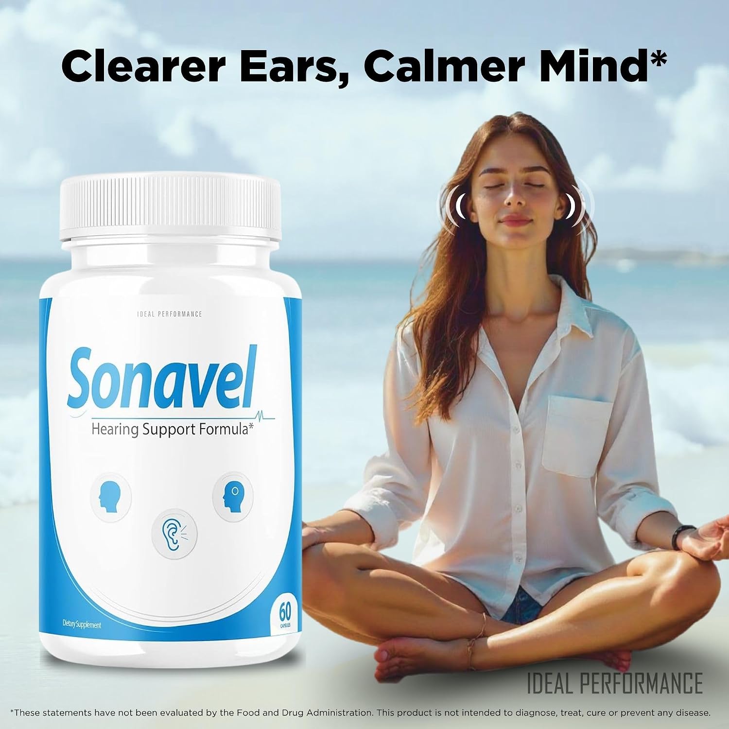 Sonavel Hearing Support Formula (180 Cápsulas) - Pack de 3