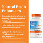 Natural Brain Enhancers - Suplemento para la Salud Cerebral, Memoria y Concentración