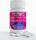 InstaRelief Hair Growth con Lustriva - Biotina 10.000 mcg, Silicio y Arginina - 60 Comprimidos