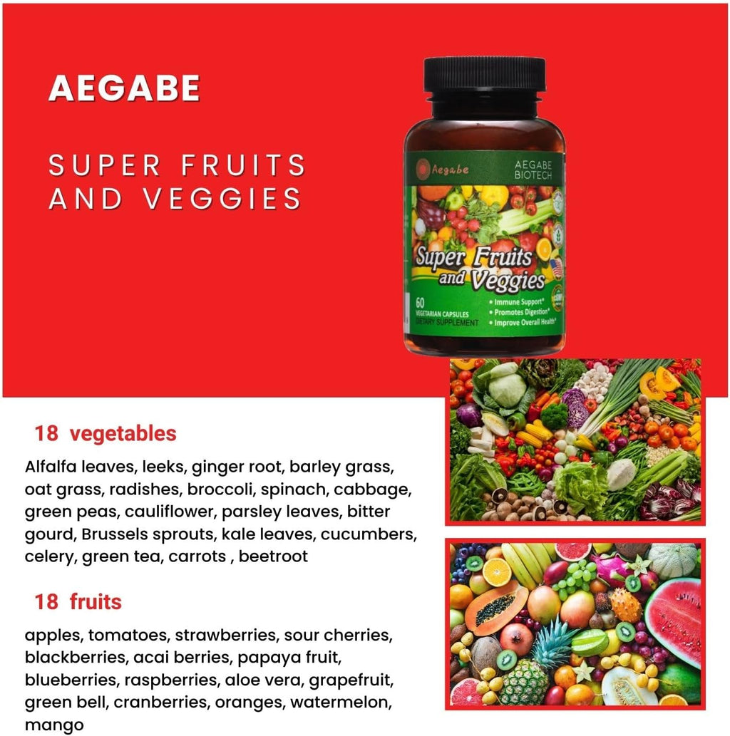 Balance of Nature - Suplemento de Frutas y Verduras, 36 Ingredientes Naturales, 60 Días