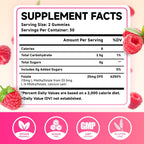 MEENCCD 2 Pack L-Methylfolate Gummies, Methylfolate Supplement, 5-MTHF Supplement - Active 5-MTHF - Supports Overall Wellness, Vegan, Raspberry Flavor, 120 Count
