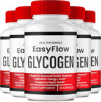 Easy Flow Glycogen Support Capsules - Fórmula Oficial - 5 Botes