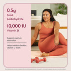 Bariatric Advantage Vitamin D3 Chewable Gels 10,000 IU - Natural Lemon Flavor - 30 Gels