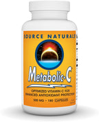 Source Naturals Metabolic C 500 mg Vitamina C, 180 Cápsulas