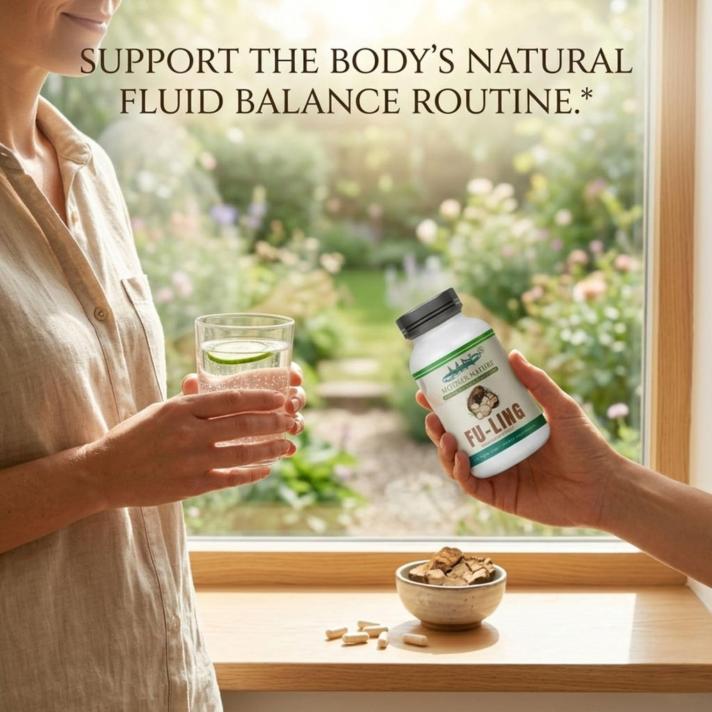 MN Mother Nature Extracto de Fu-Ling 500mg – 120 Cápsulas Veganas