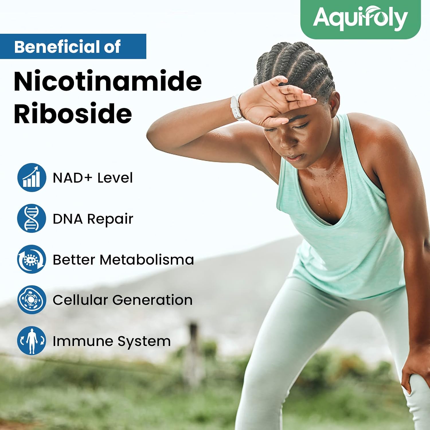 Aesticum Liposomal Nicotinamide Riboside 2000 mg con TMG y Pterostilbeno