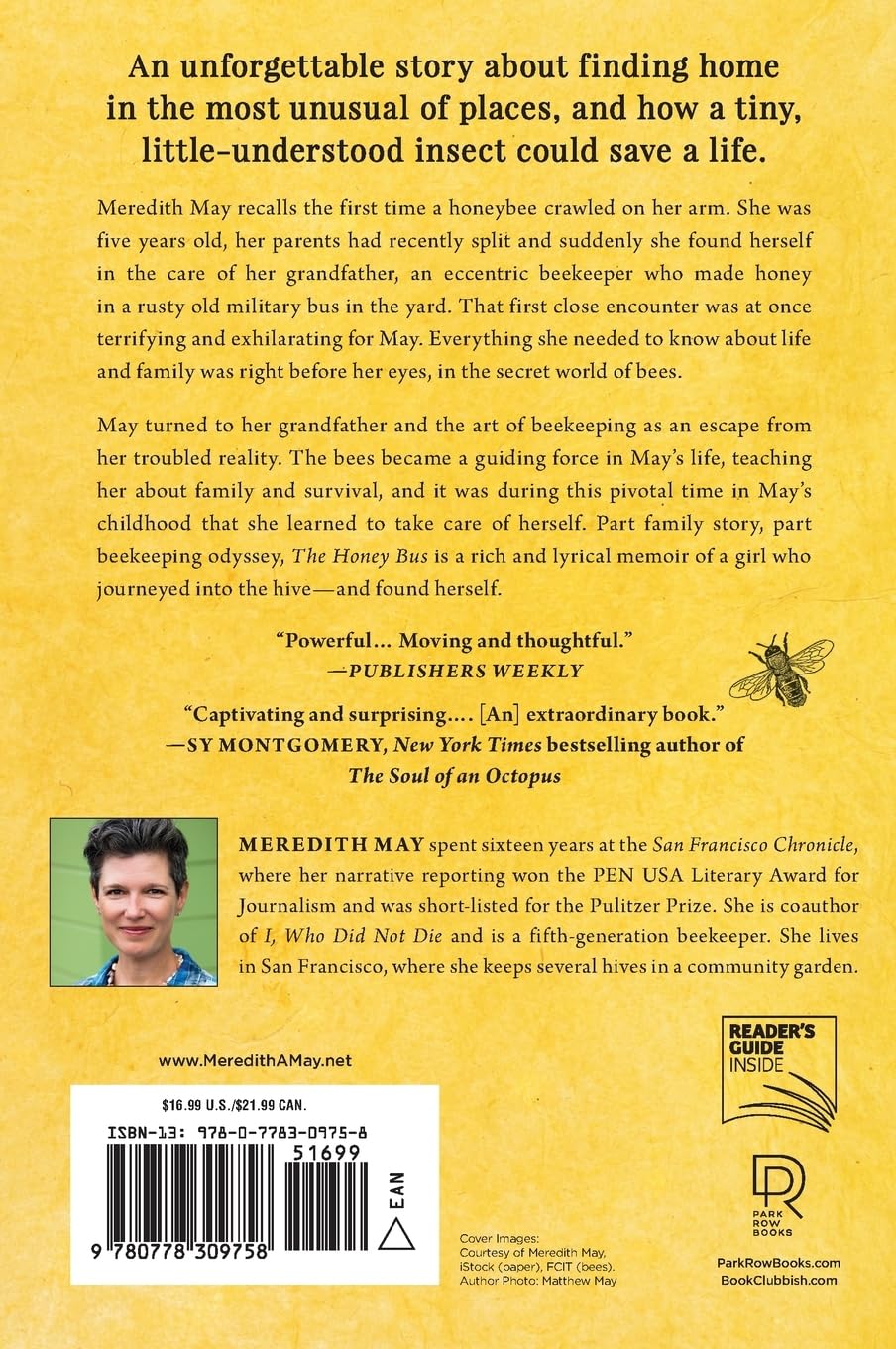 The Honey Bus: A Memoir of Loss, Courage and a Girl Saved by Bees – A Touching Nonfiction Autobiography About a Grandfather and His Hive
