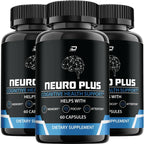 Neuro Plus Brain Supplement - Suplemento para la Memoria y Concentración con PQQ (180 Cápsulas)