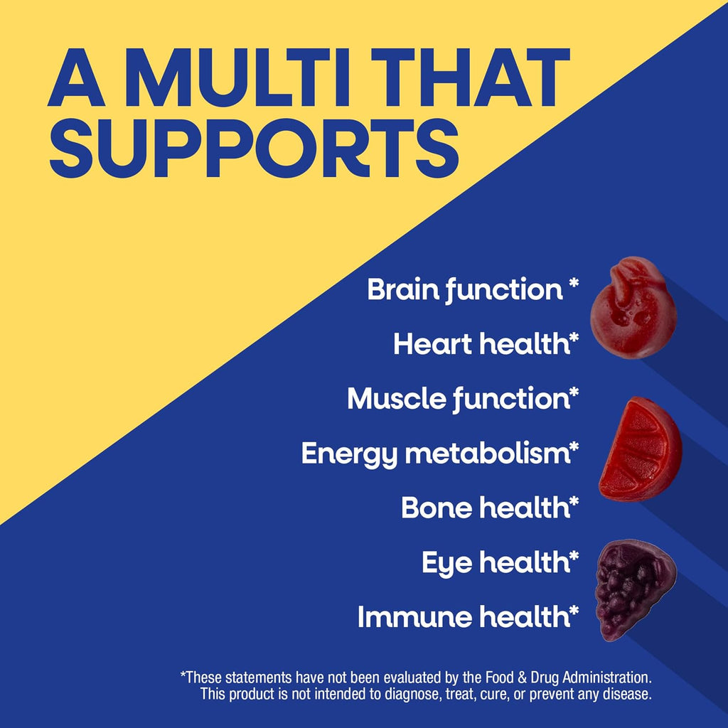Nature's Way Alive! Gomitas Multivitamínicas Premium para Hombres de 50 Años o Más