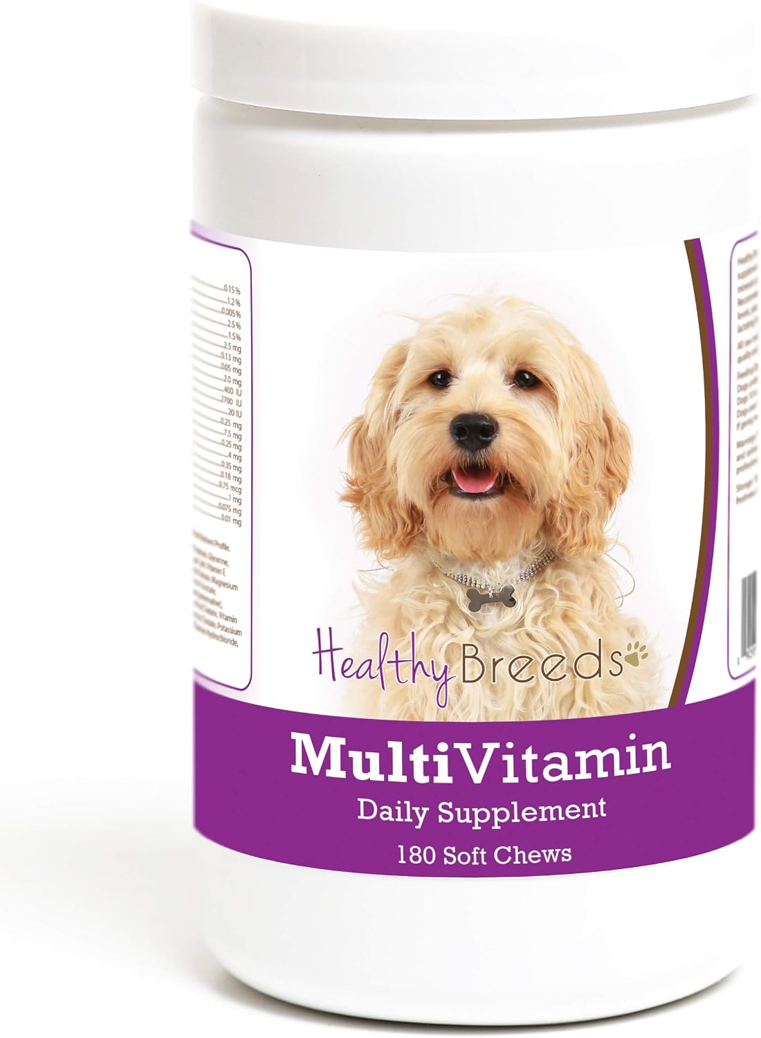 Healthy Breeds Cockapoo Multivitamin Soft Chew for Dogs 180 Count