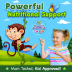 Infusions Super Green Gummies para Niños - 90 Gominolas de Superalimentos Verdes